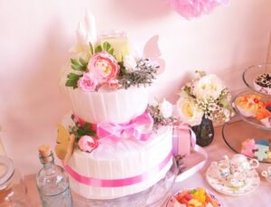 出産祝いにピッタリ！簡単なおむつケーキの作り方