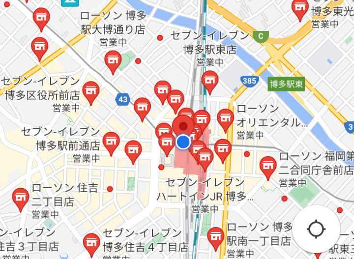 グーグルマップ